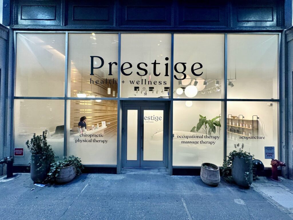 Chiropractic and physical therapy clinic in Manhattan, NYC, offering massage, acupuncture, and occupational therapy