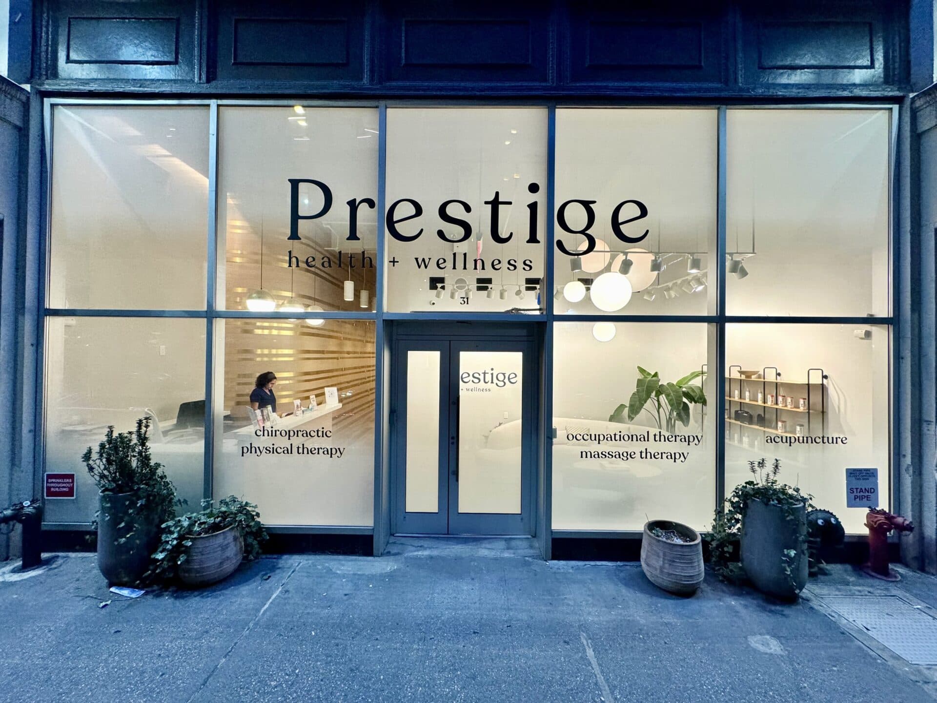 Chiropractic and physical therapy clinic in Manhattan, NYC, offering massage, acupuncture, and occupational therapy